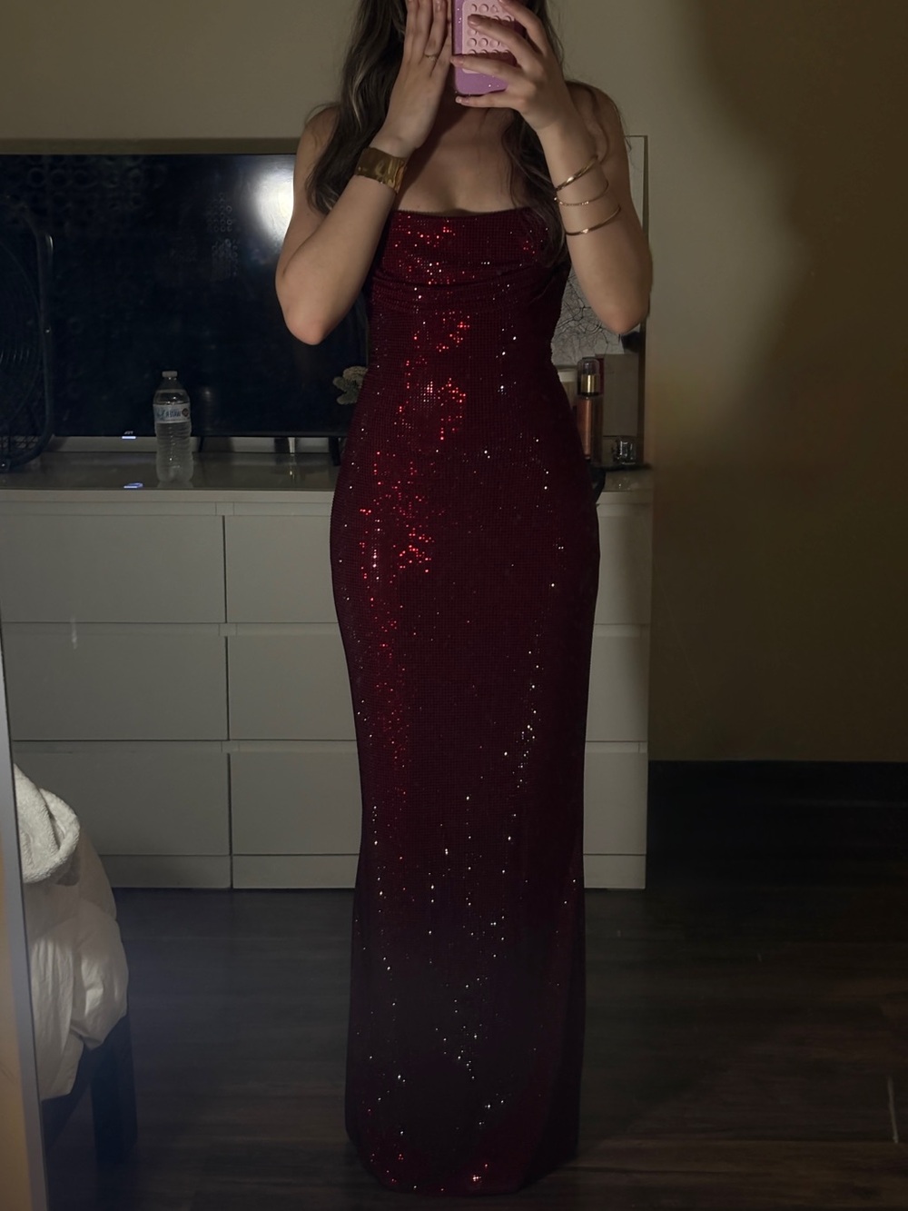 Mirabella Maxi Dress Burgundy